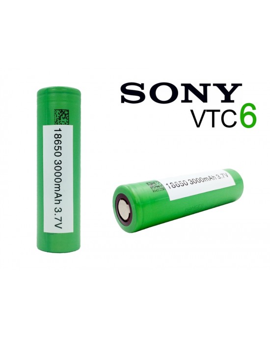 Sony VTC6  18650 3000mAh 30A rechargeable battery 