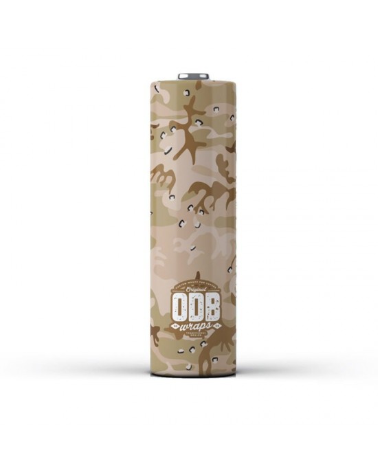 ODB Wraps-Desert Camo -18650 (4pcs)