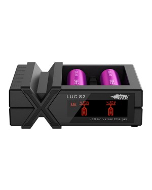 Efest Luc S2  charger with AU plug Power bank feature