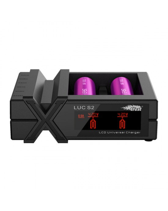 Efest Luc S2  charger with AU plug Power bank feature