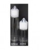 Apex PET V3 Clear Empty Bottle 30ml/60ml Full Pack (100 bottles/pack)