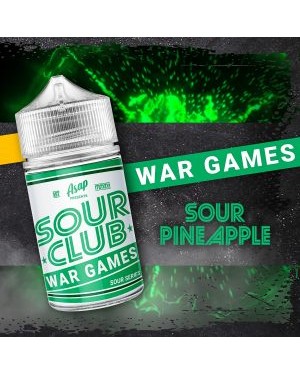Asap Sour Club – War Games Sour Pineapple – 60ml
