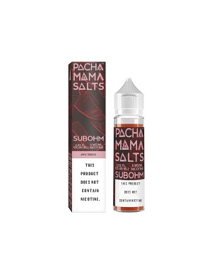Charlie's Chalk Dust - Pachamama SUBOHM-Apple Tobacco  60ml 0mg【Expired in May】