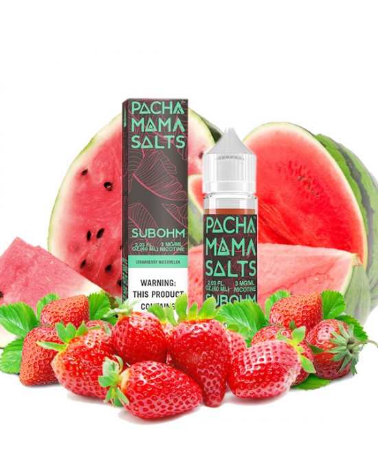 Charlie's Chalk Dust - Pachamama SUBOHM- Strawberry Watermelon  60ml 0mg【Expired】