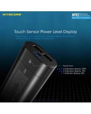 Nitecore NPB2 10000mAh QC3.0 Output IP68 Rated Waterproof Power Bank