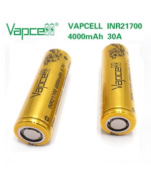 VapCell 21700 4000mAh 30A rechargeable battery (40T)