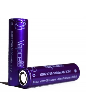 VapCell 21700 3100mAh 35A rechargeable battery (30T)