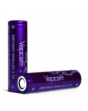 VapCell 18650 3000mAh 20A rechargeable battery 