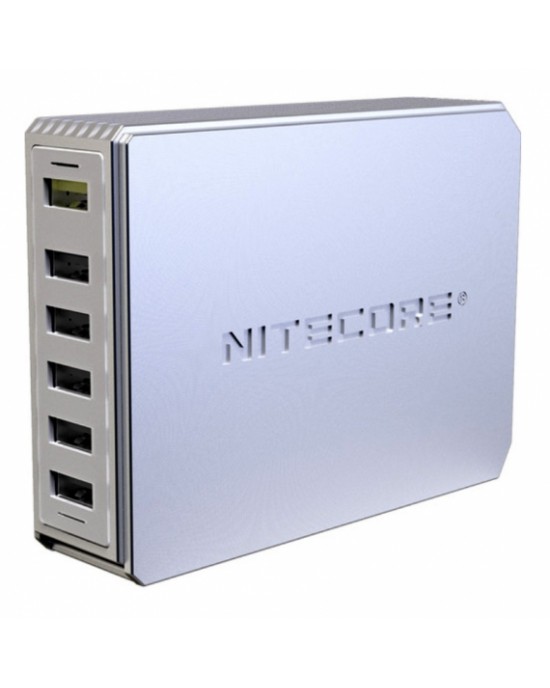 Nitecore UA66Q 6-Port  QC USB Desktop Adapter