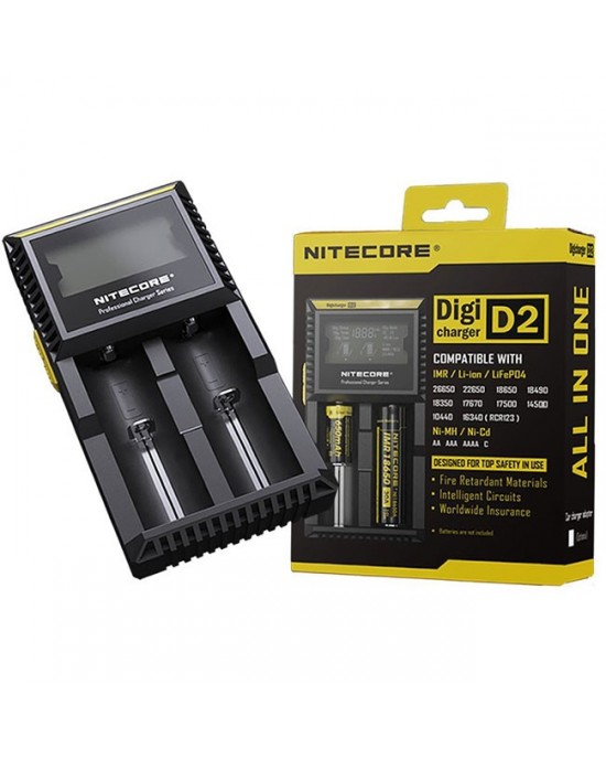 Nitecore D2 charger with AU PLUG