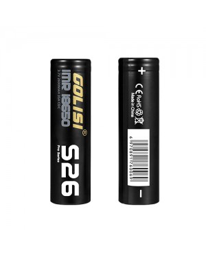 Golisi S26 18650 2600mAh 35A rechargeable battery (Replace Sony VTC5A)